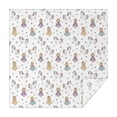 thumbnail image 1 of Princess Unicorn Star Pattern Square Tablecloth,Waterproof Square Table Cover,Wipeable Spillproof Washable Table Cover for Home Kitchen Party Decor 42"X42"(107x107cm), 1 of 6