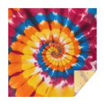 thumbnail image 1 of Colorful Rainbow Tie Dye Spiral Pattern Square Tablecloth,Waterproof Square Table Cover,Wipeable Spillproof Washable Table Cover for Home Kitchen Party Decor 42"X42"(107x107cm), 1 of 6