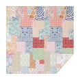 thumbnail image 1 of Pioneer Flower Floral Print Pattern Square Tablecloth,Waterproof Square Table Cover,Wipeable Spillproof Washable Table Cover for Home Kitchen Party Decor 60"x60"(152x152cm), 1 of 6