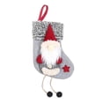 thumbnail image 1 of Christmas Stockings, Xmas Stockings Decorations, Gnomes Santa Christmas Stockings Fireplace Hanging Stockings Ornament for Family Christmas Decoration, 1 of 6