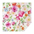 thumbnail image 1 of Pioneer Flower Floral Print Pattern Square Tablecloth,Waterproof Square Table Cover,Wipeable Spillproof Washable Table Cover for Home Kitchen Party Decor 60"x60"(152x152cm), 1 of 6