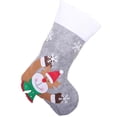 thumbnail image 1 of Christmas Stockings with LED Light,Fireplace Hanging Christmas Ornament for Family Decorations Holiday Xmas Gift, 1 of 5