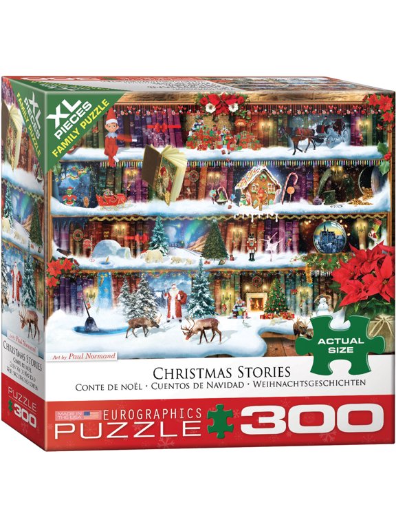 Christmas Stories by Paul Normand 300-Piece Puzzle