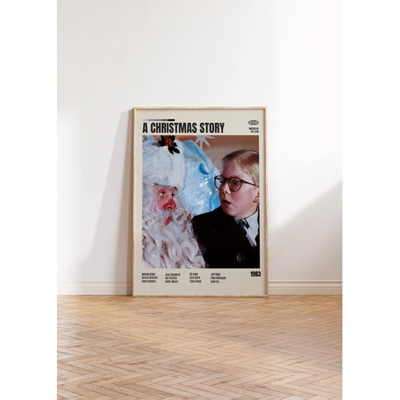 A Christmas Story,Bob Clark,Minimalist Movie Poster, Retro Movie Poster, Mid Century Modern, Vintage Retro Art Print,Best Movies,A3 Poster, Unframed Poster Size 16x24
