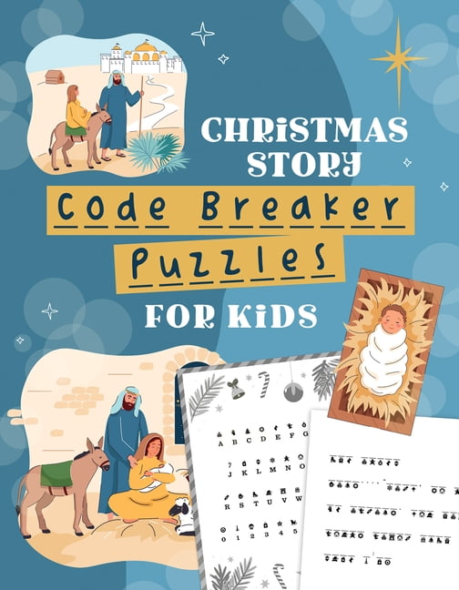 Christmas Story Code Breaker Puzzles for Kids, (Paperback)