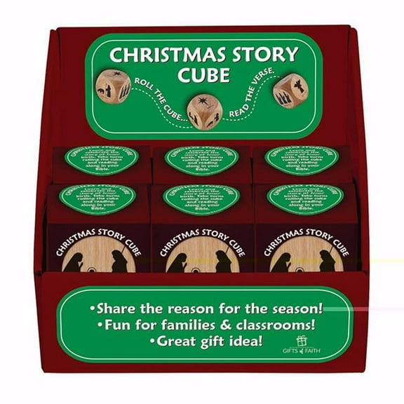Christmas Story Prayer Cubes - Home Decor - 1 Piece