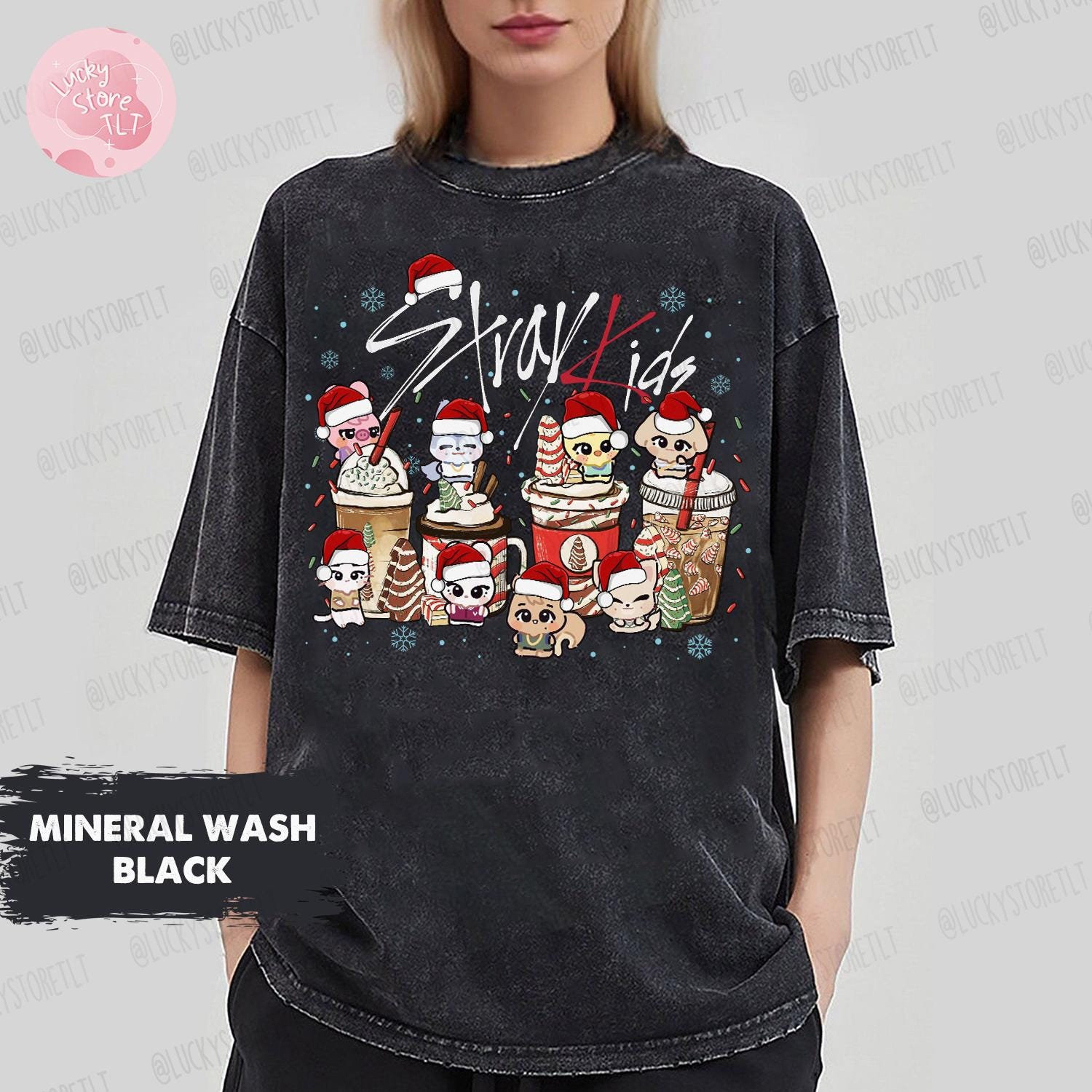 Christmas Stray Kids Member Group Sweatshirt, Stray Kids World Tour