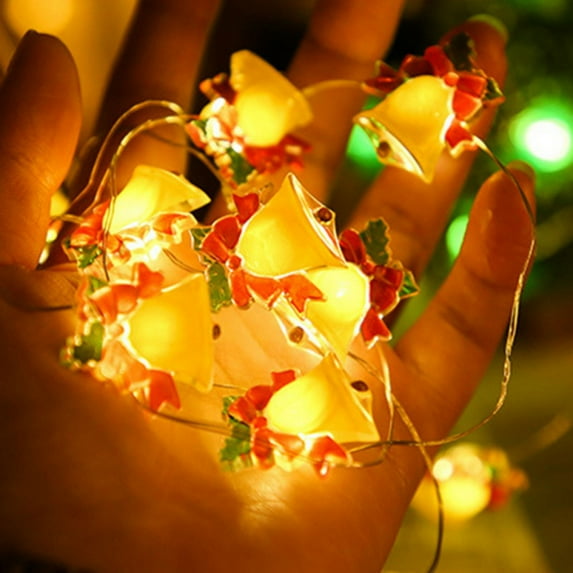 Christmas String Lights, 9.8ft 30 LED Snowman String Lights, Indoor Fairy Light Battery Operated Christmas LED String Light Snowman Christmas Decorations for Xmas Festive Holiday