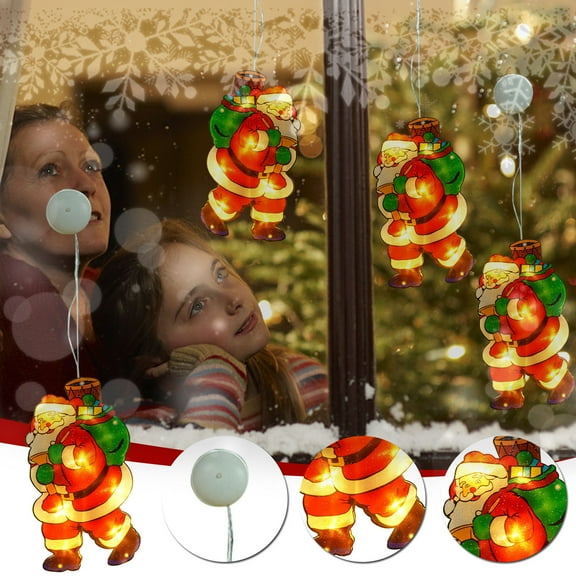 Christmas String Lights LED Christmas Decorations Santa Claus Christmas Tree