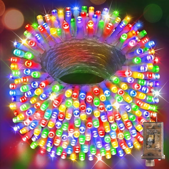 Christmas String Lights Outdoor, 1000 LED 394ft 8 Lighting Modes Christmas Fairy Lights with Remote and Timer for Home, Birthday, Wedding, Party, Tree Decoratio (1000 LED, Multicolor)