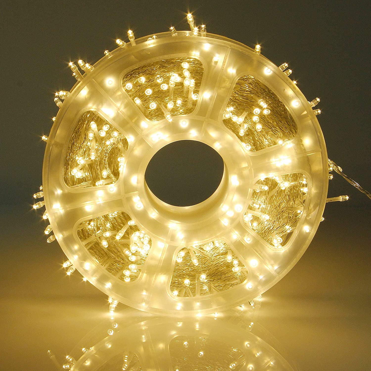 Christmas String Lights Outdoor 33FT 100 LEDs 8 Modes Plug in