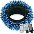 thumbnail image 1 of Christmas String Lights Outdoor Indoor, 197 FT 580 LED Decorations Lights, Timer and 8 Modes, Waterproof String Fairy Lights for Xmas Tree Holiday Party Garden Yard, 1 of 6