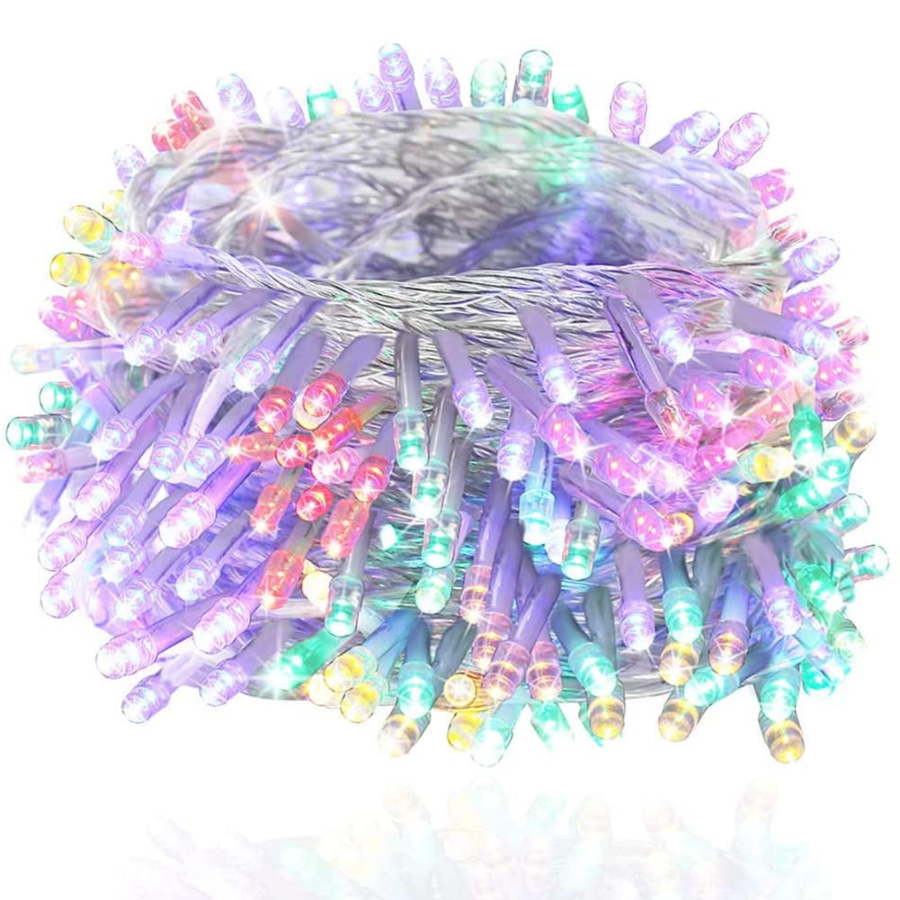 Christmas String Lights Outdoor/Indoor, 66FT 200 LED with 8 Modes