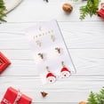 thumbnail image 1 of Christmas Stud Earrings Set, Holiday Theme Alloy Jewelry with Electroplated Finish, Versatile Daily Wear Earrings for Women, Gift Box Ready, 1 of 4