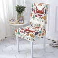 Christmas Style Chair Cover Elastic Chairs Covers For Dining Room