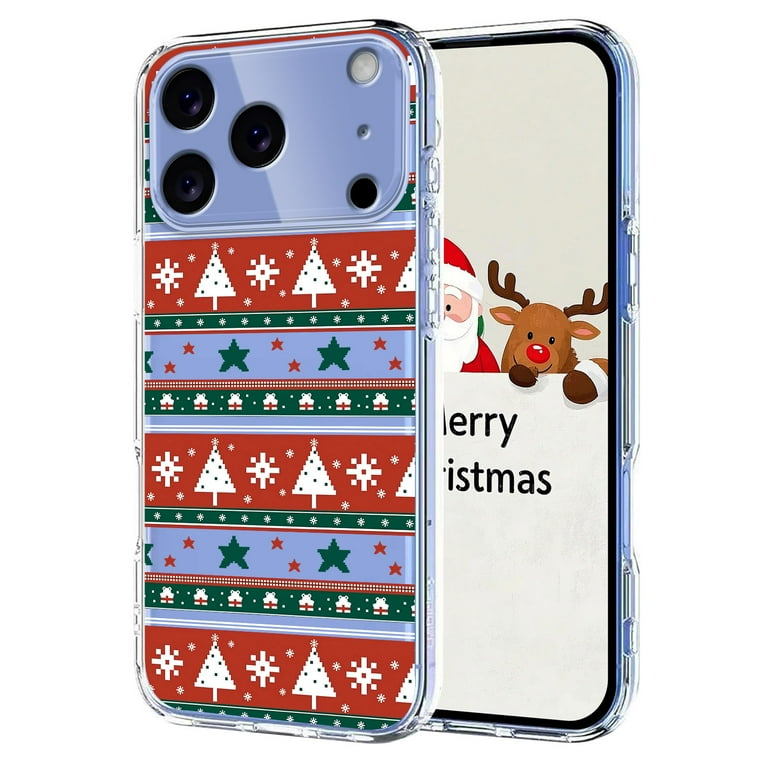 Christmas Style Phone Case For iPhone 17 Pro,Cute Christmas Pattern Back Design,Ultra Slim Soft TPU Protective Shockproof Anti-fall Anti-Scratch Transparent Thin Phone Case,Christmas Ribbons - Walmart.com Christmas Style Phone Case For iPhone 17 Pro,Cute Christmas Pattern Back Design,Ultra Slim Soft TPU Protective Shockproof Anti-fall Anti-Scratch Transparent Thin Phone Case,Christmas Ribbons - Walmart.com