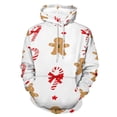 thumbnail image 1 of Christmas Style Printing Men's Women Vintage 3D Hooded Sweatshirt - All-Season Loose Fit Streetwear, 1 of 6