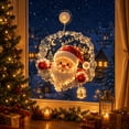 thumbnail image 1 of Christmas Suction Cup Window Light, Double-Layer LED Holiday Window Decor, Christmas Decor, A, 1 of 7