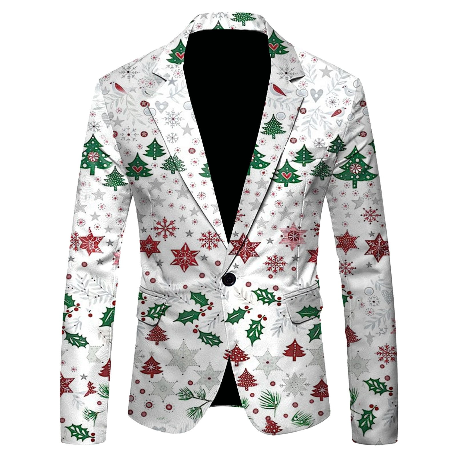 人気ブランド新作豊富 Christmas Suit for Men, White Jackets for Men, Men's Single Clothing