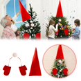 Christmas Supplies Hat Nose Gloves Tree Top Star Christmas Tree