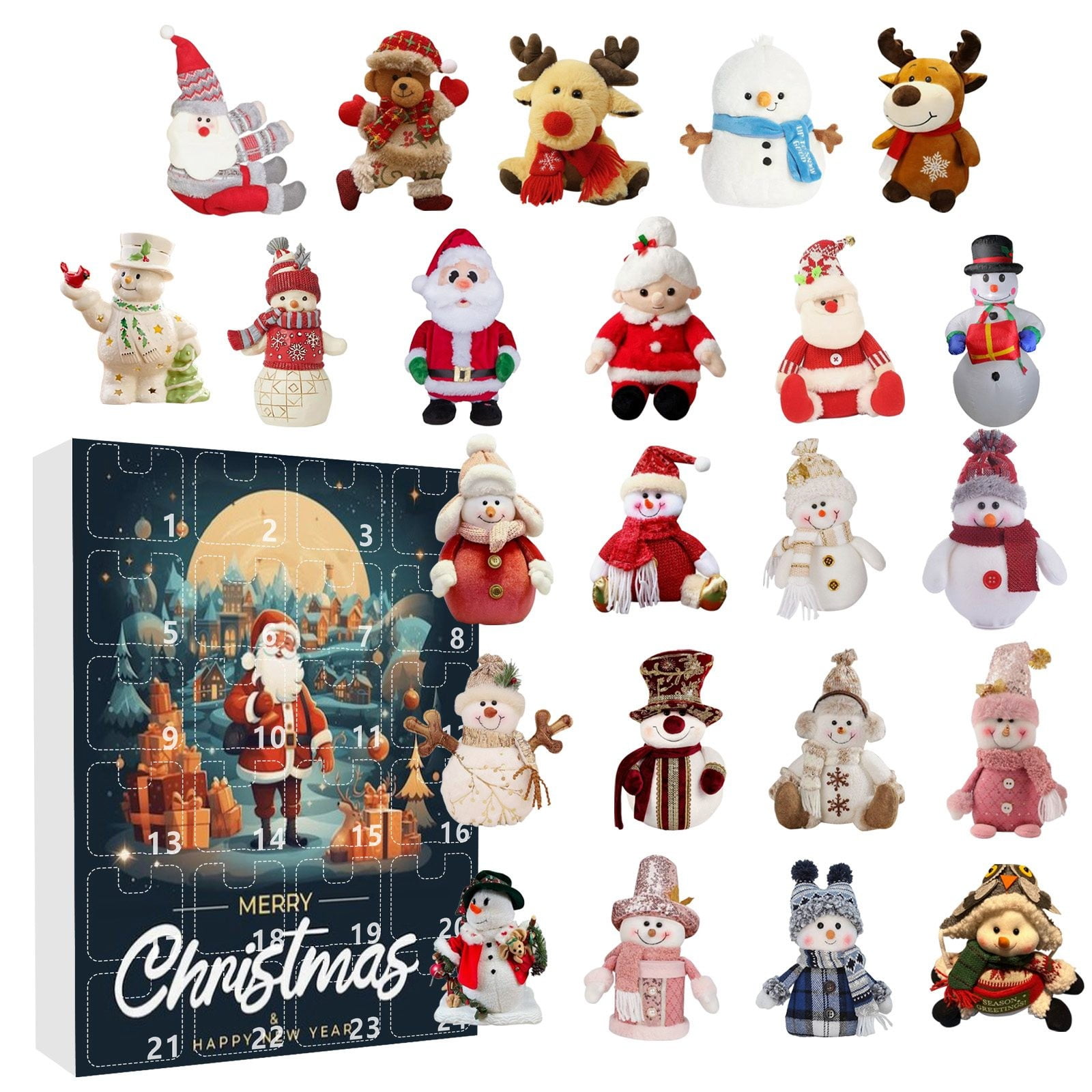 Christmas Surprise Blind Festive Holiday With Random Christmas Themed