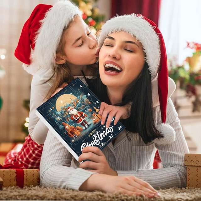 Christmas Surprise Blind Festive Holiday With Random Christmas Themed Items Digital Timer Speed