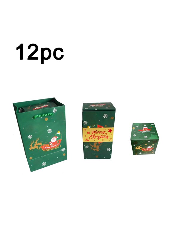 Christmas Surprise Bounce Box, Bouncing Gift Box with Surprise Unboxing Design and Sturdy Cardboard, Gift Box for Christmas Birthday Proposal and Wedding Celebration