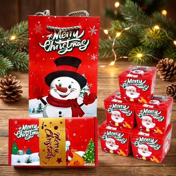 Christmas Surprise Bouncing Box Folding Bouncing Gift Box Birthday Present Bouncing Surprise Gift Box for Christmas, Birthday, Anniversary