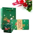 thumbnail image 1 of Christmas Surprise Box for Money, Exploding Surprise Box Xmas Santa Gift Box Surprise Gift Box Green Bouncing Money Box Cash Explosion Gift Box for Present Christmas Party Supplies (Green-19pcs), 1 of 11