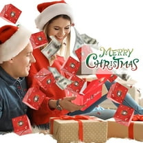 Christmas Surprise Box Surprise Pop Up Gift Box for Money and Christmas,unique Xmas Folding Exploding Red Envelope Gift Box Christmas Surprise Gift Box Set,10 bouncy boxes