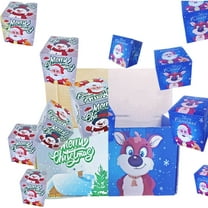 Christmas Surprise Exploding Gift Box 2025 | Auto-eject  Money & Blessing Paper | Exciting Party Favor for Birthdays Anniversaries Weddings Holidays | Secret Compartment | 1 Jumpbox Set