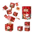 thumbnail image 1 of Christmas Surprise Explosion Gift Box, Bouncing Surprise Box for Money & Cash, Folding Explosion Gift Box for Christmas, Birthday, 10 boxes, 1 of 6