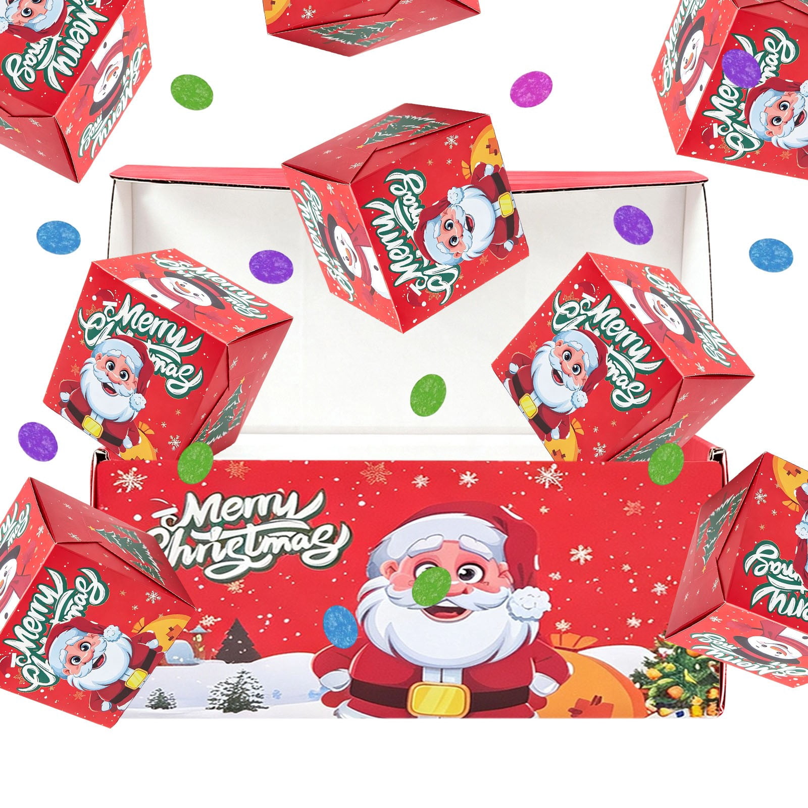 Christmas Surprise Gift Box Explosion, Folding Money Gift Boxes for ...