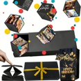 thumbnail image 1 of Christmas Surprise Gift Box Explosion - Gift Explosion Box For Money,Creative Bounce Box for Money & Photos,DIY Unique Surprise Gift Box for Birthday,Valentine's Day,Anniversary,Wedding (Black), 1 of 6