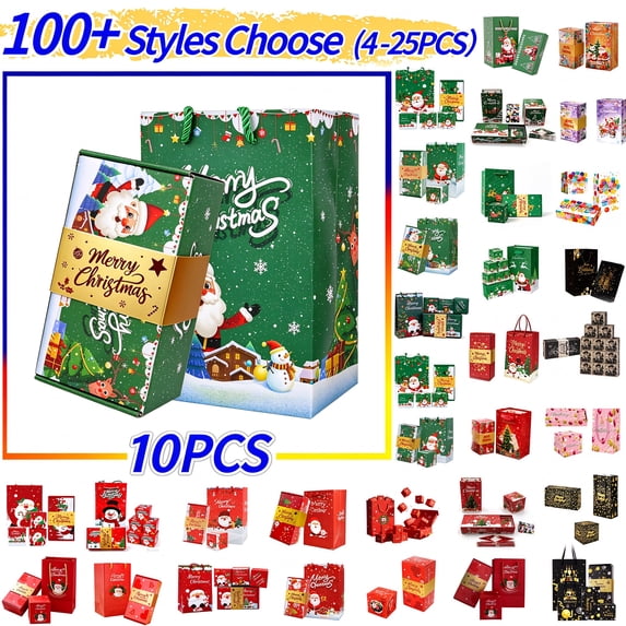 Christmas Surprise Gift Box Explosion for Money - DIY Pop Out Folding ...