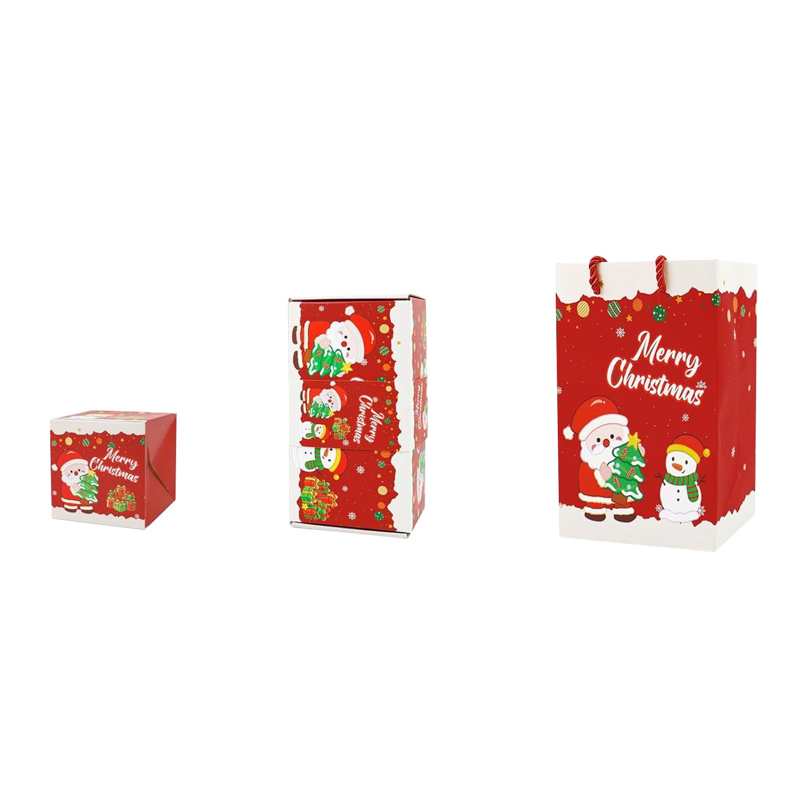 Exploding Cereal Christmas Surprise Gift Box Set with Santa Exploding Confetti Boxes and ...