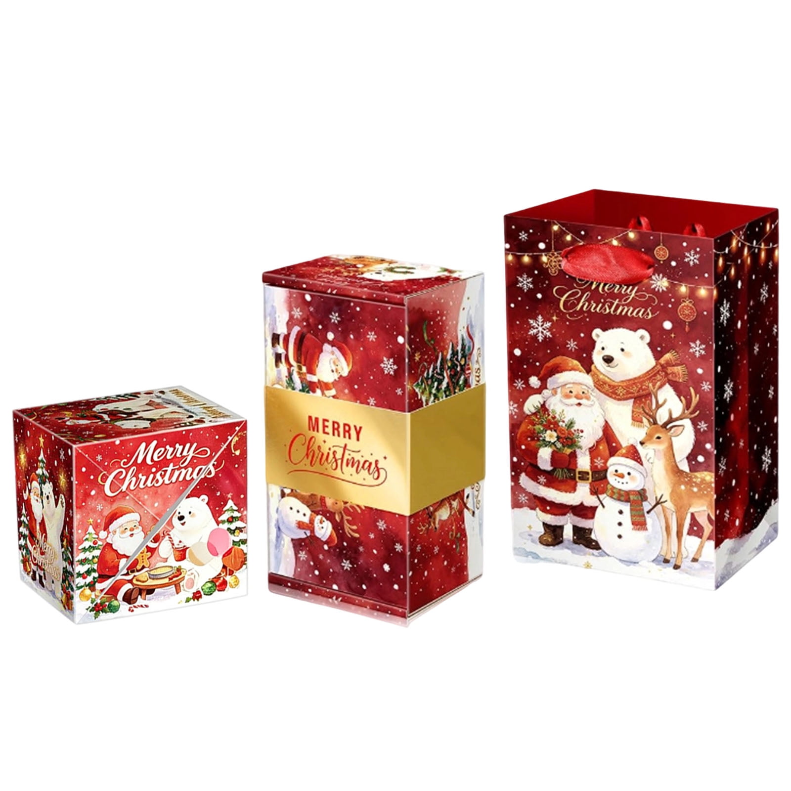 Clearance! Christmas Surprise Jump Box Gift Set Explosion Money Box For ...
