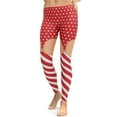 thumbnail image 1 of Christmas Suspenders Leggings Size: XL for Women | FIERCEPULSE, 1 of 1