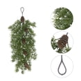 thumbnail image 1 of Christmas Swag Artificial Greenery With Pine Cones Teardrop Hanging Decor Winter Holiday Accent For Front Door Mantel Window Staircase Farmhouse Home, 1 of 5