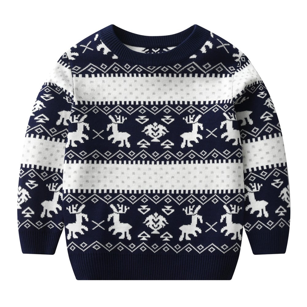 Christmas Sweater For Boys Pullover Sweatshirt 38 Years Kids Best Gift