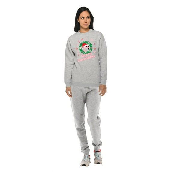 Christmas Sweater and Sweatpants - Sweatsuits 2Pcs Sets for Women Mens Xmas Sweatshirt and Jogger - Christmas Suit Set Super Soft High Quality - Merry Christmas Flamingo