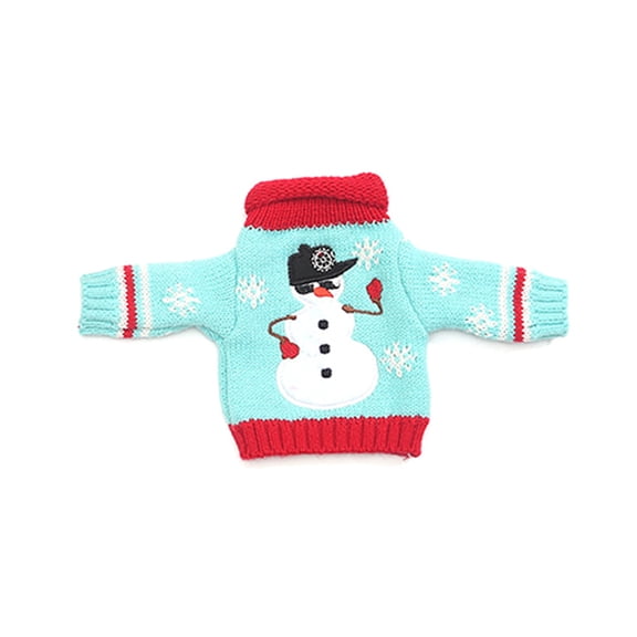 Christmas Sweater Wine Bottle Cover Knitted Ugly Sweaters Wine Bottle Gift Bag