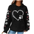 thumbnail image 1 of Christmas Sweater Women Oversized Hoodie Winter Sweater Clearance Womens Crewneck Sweatshirt Long Sleeve Tops for Women Fashionable Women's Printed Pullover Round Neck Top, 1 of 4