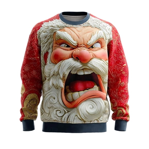 Christmas Sweaters Crew Neck Long Sleeve Hoodless Sweatshirt Casual Warm Soft Thermal Pullover Top For Holiday Festive Party And Daily Wear Christmas Sweaters