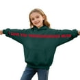 thumbnail image 1 of Christmas Sweaters Personalized I Love You This Much Hoodies Valentine's Day Hoodies for Girls Boys Oversized Long Sleeve Pullover Top Christmas Sweaters, 1 of 6