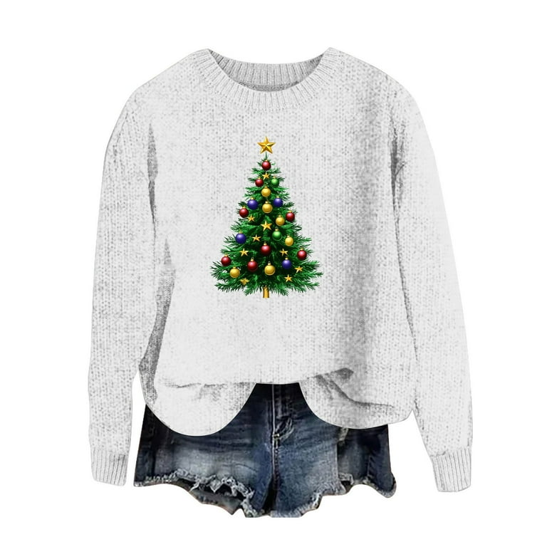 Christmas Sweaters Sweaters for Women Clearance, Womens