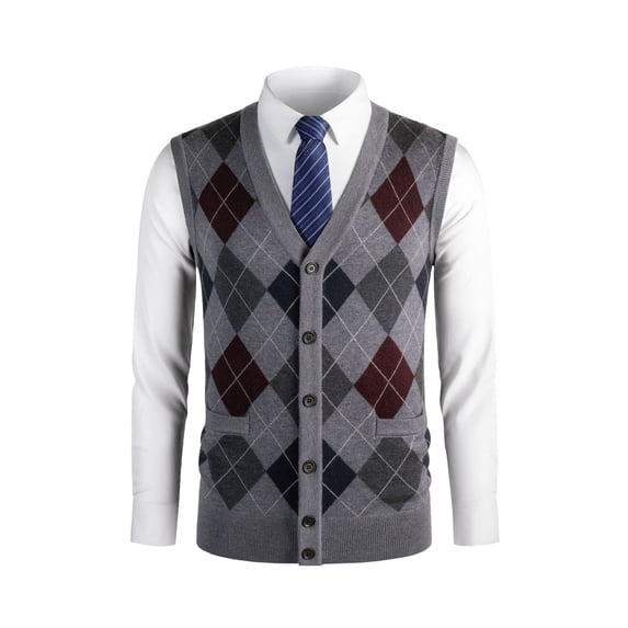 Christmas Sweaters for Women Men's Autumn And Winter 2025 Sleeveless Knitted Oversized Woolen Vest Sweater Vest Casual Sweater Ugly Christmas Sweaters