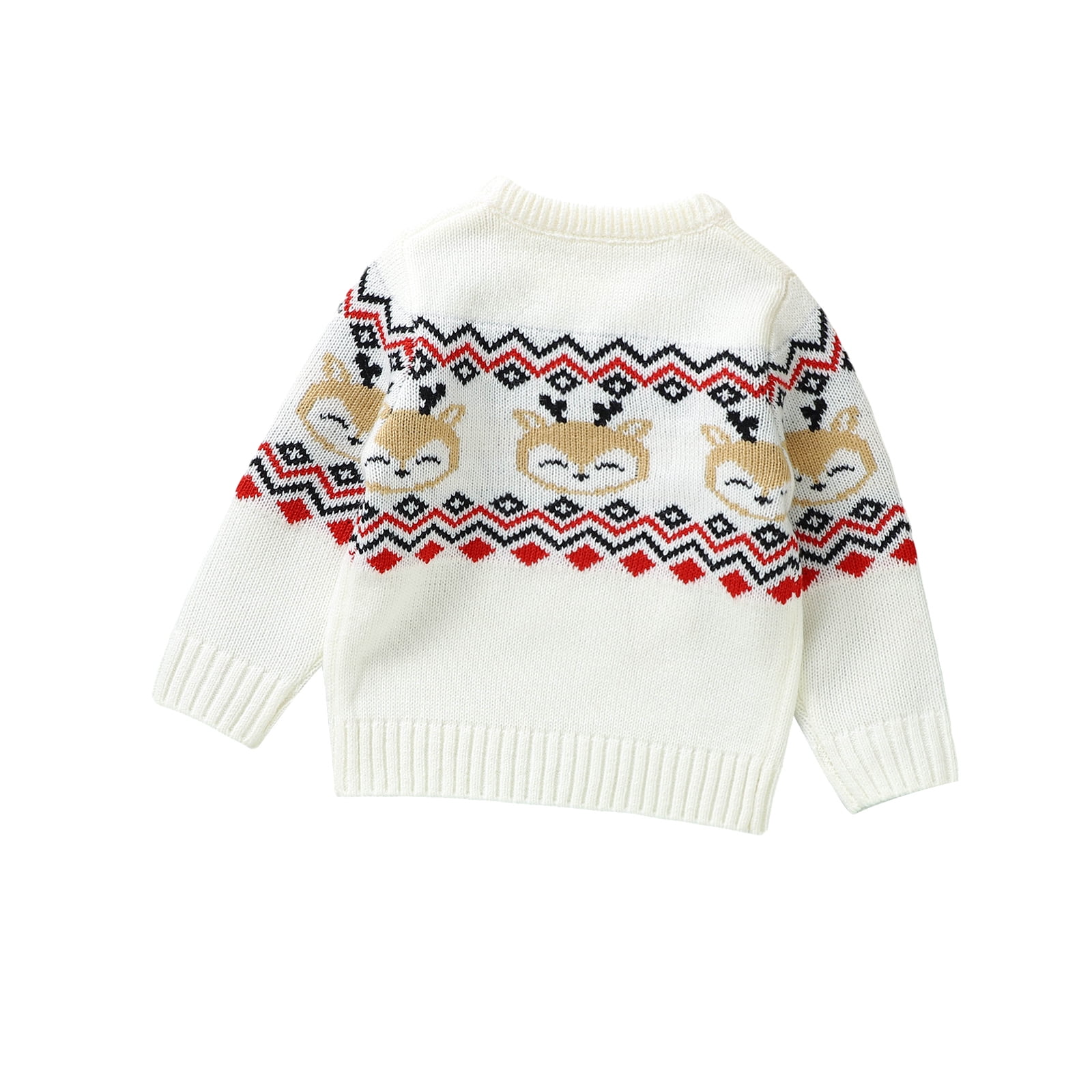 Christmas Sweaters for Boys Girls 6M 12M 18M 2T 3T Toddler Deer Print ...