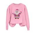 thumbnail image 1 of Christmas Sweaters for Women Oversized Sweatshirts Graphic Sweatshirt Crewneck Long Sleeve Dressy Casual, 1 of 5