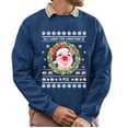 thumbnail image 1 of Christmas Sweatshirt, All I Want for Christmas is a Pig Holiday Ugly Sweatshirt, Funny Festive Crewneck Sweatshirt, Animal Lover & Pet Pig Owner Gift, 1 of 5